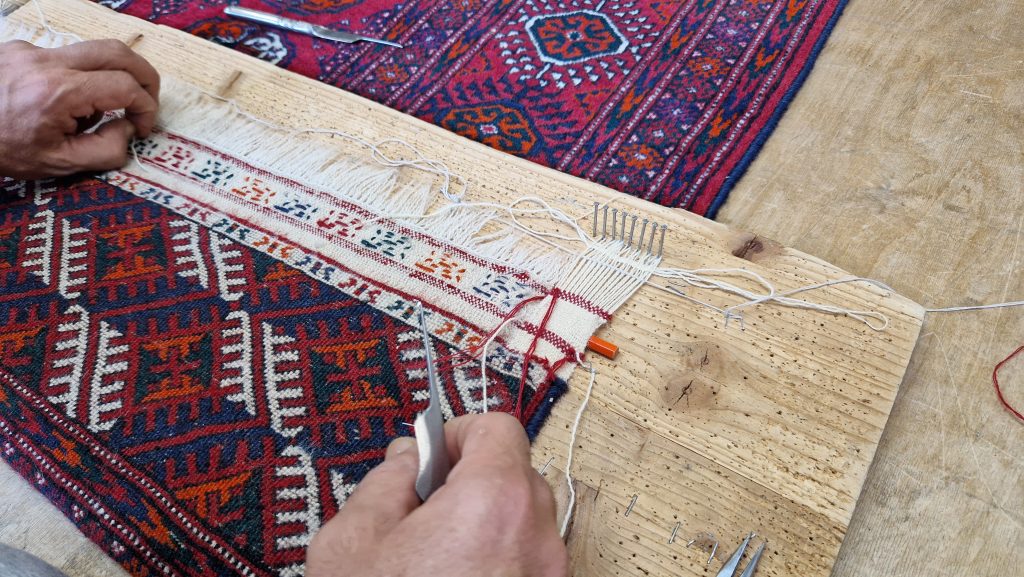 Teppichreparatur